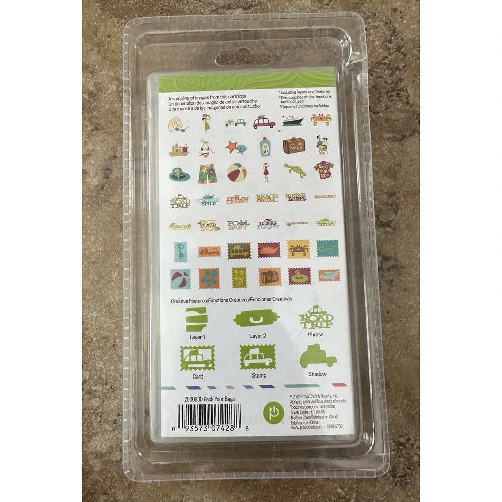 Cricut product cartridge